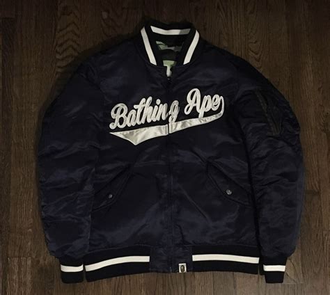 replica bape bomber jacket|bape jacket cost.